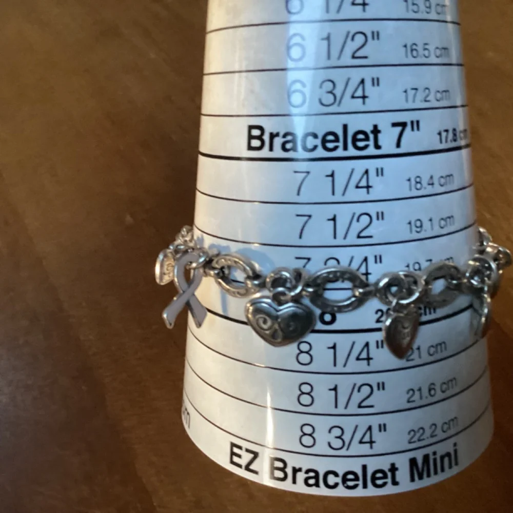 Brighton Silver-tone Charm Bracelet